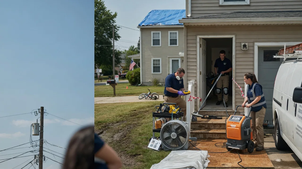 Water Damage Repair in Eastville, VA near me